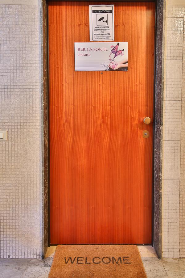 Bed and Breakfast La Fonte Syracuse Esterno foto